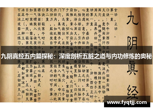 九阴真经五内篇探秘：深度剖析五脏之道与内功修炼的奥秘